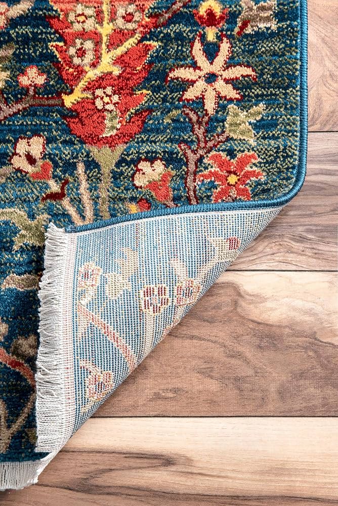 Amazon.com: nuLOOM Dasilva Tribal Fringe Runner Rug, 2' 6